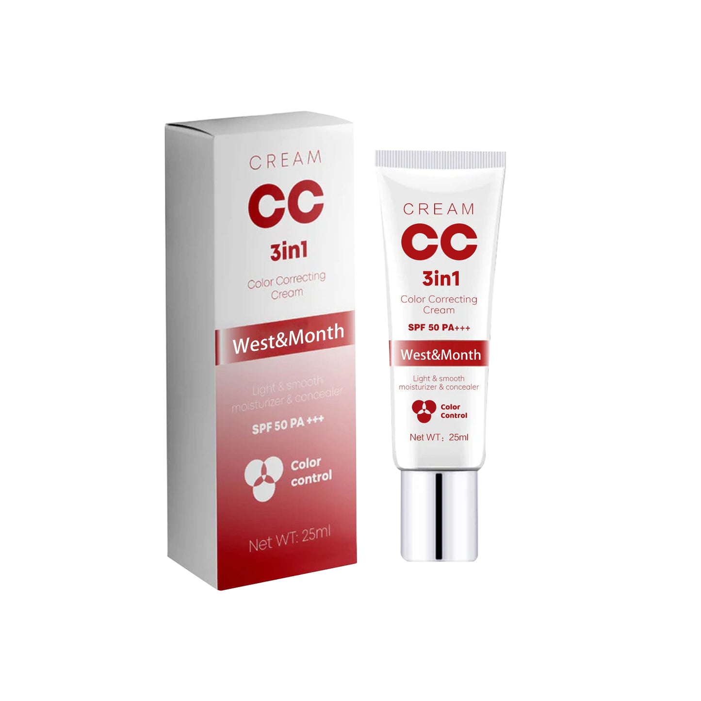 3 In 1 Color Correcting Cream for Flawless Skin