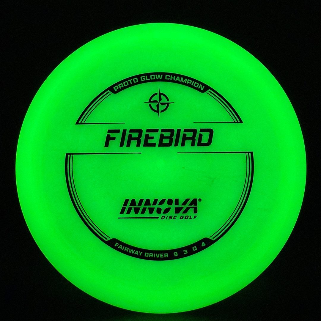 Proto Glow Champion Firebird Disc Golf Disc