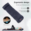 Outdoor double inflatable sleeping pad – with built-in pillow & pump, for camping, backpacking, hiking. - Korvel