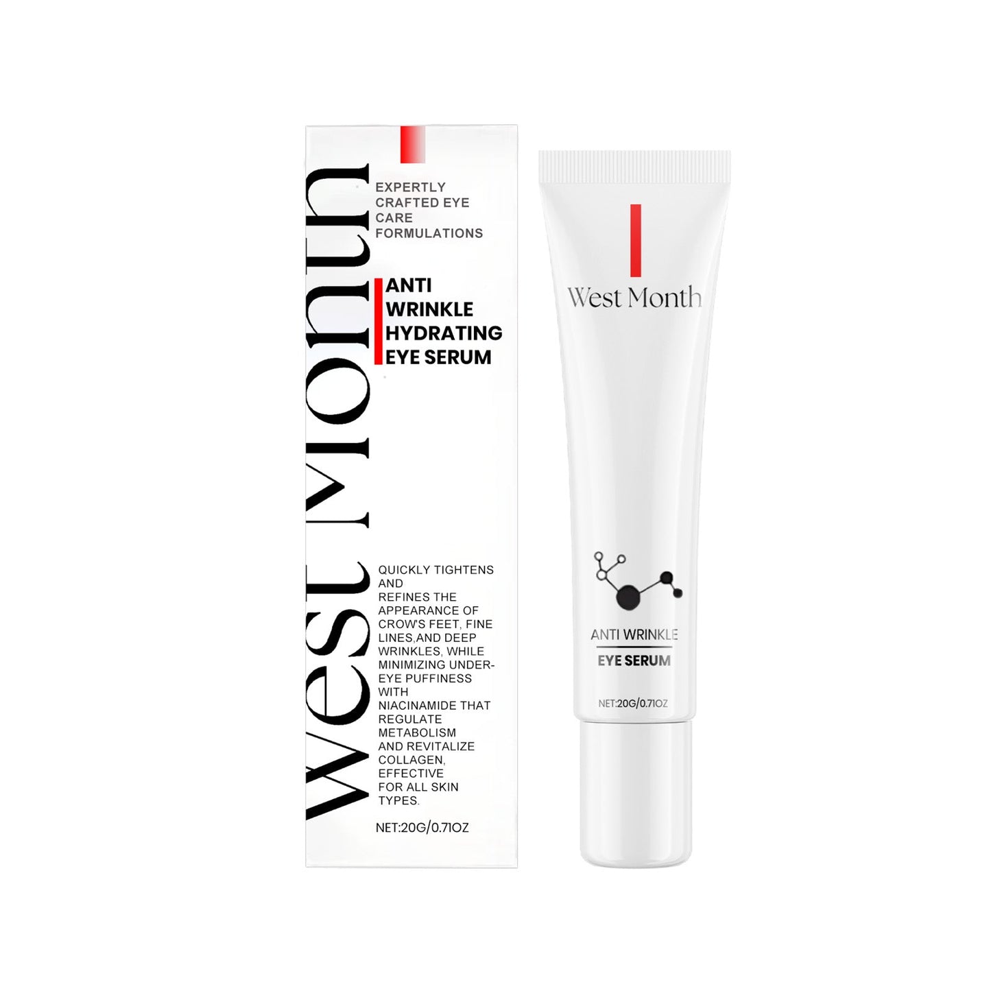 Moisturizing And Firming Eye Cream, Moisturizing And Brightening Eye Repair And Reducing Dry Lines Eye Cream - Korvel