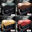 Leather Car Central Armrest Pad Black Auto Center Console Arm Rest Seat Box Mat Cushion Pillow Cover Vehicle Protective Styling - Korvel