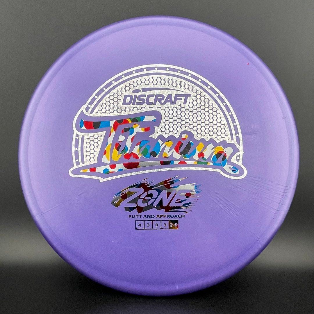 Putter de Disc Golf Titanium Zone - Édition Retirée