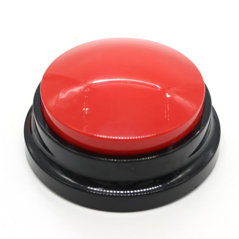 Dog Talking Button Pet Communication Key Sound Maker Cat Bell Toy Supplies Voice Recording Training Device - Korvel
