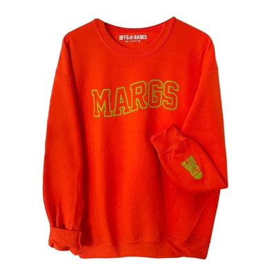 MARGS Printed Sweatshirt - Customizable Cuff Options