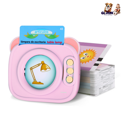 GBruno Bilingual Talking Flash Cards for Kids