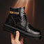 Men's Lace-up Outdoor Work Boots - Trendy Casual Style