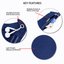 XGear Fitness Sac Banane Étanche pour Course et Voyage