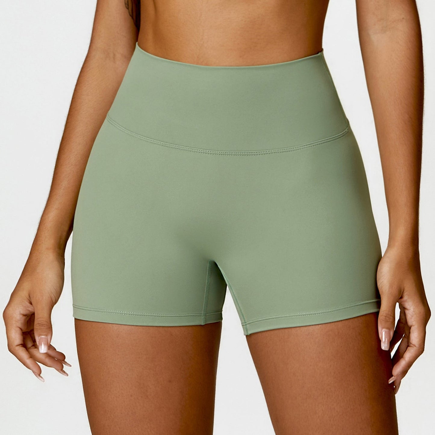 Premium High Waist Yoga Shorts for Active Women