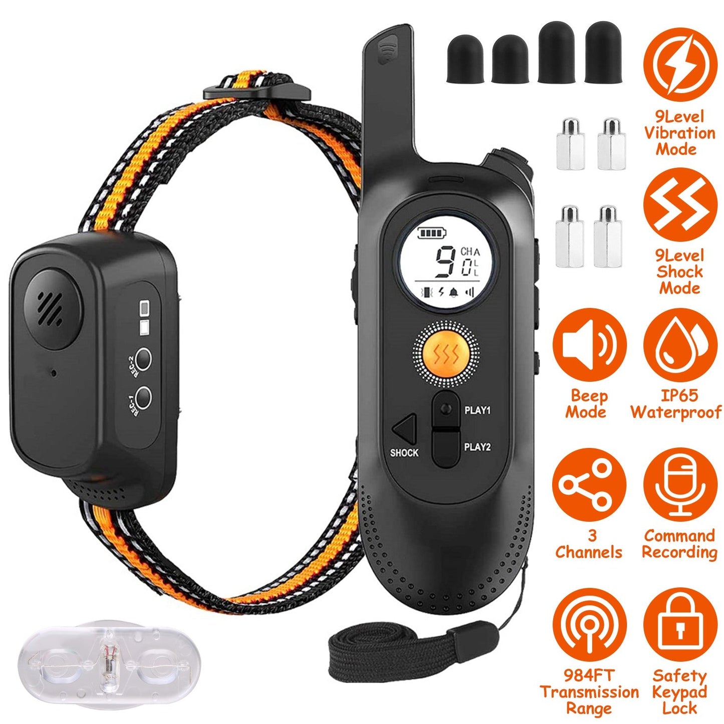 Collar de Entrenamiento para Perros GBruno 984FT