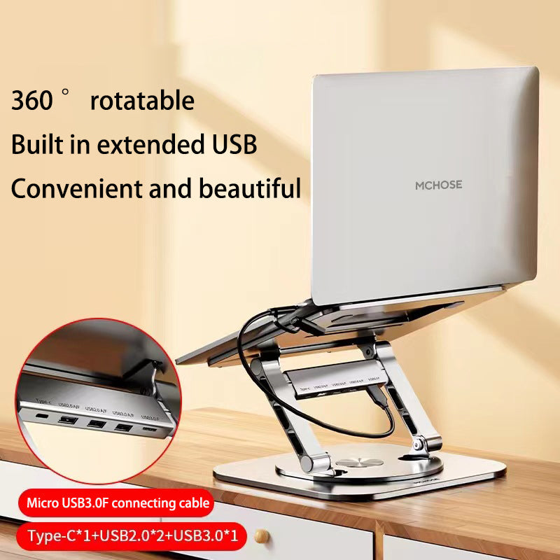 MCHOSE LS928 3rd Gen Aluminum Laptop Stand - Premium Folding Design
