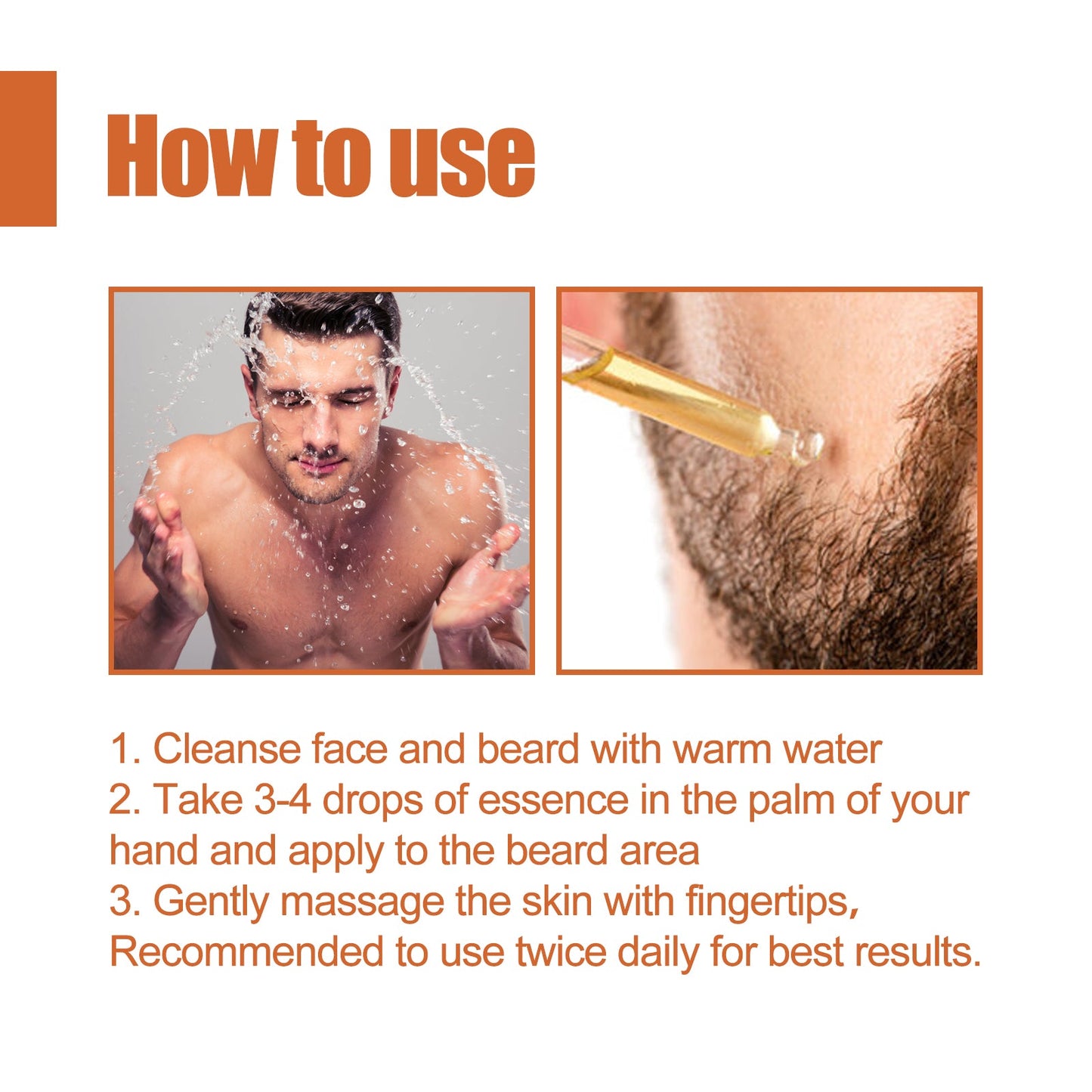 Premium Beard Growth Care Oil for Nourished Facial Hair