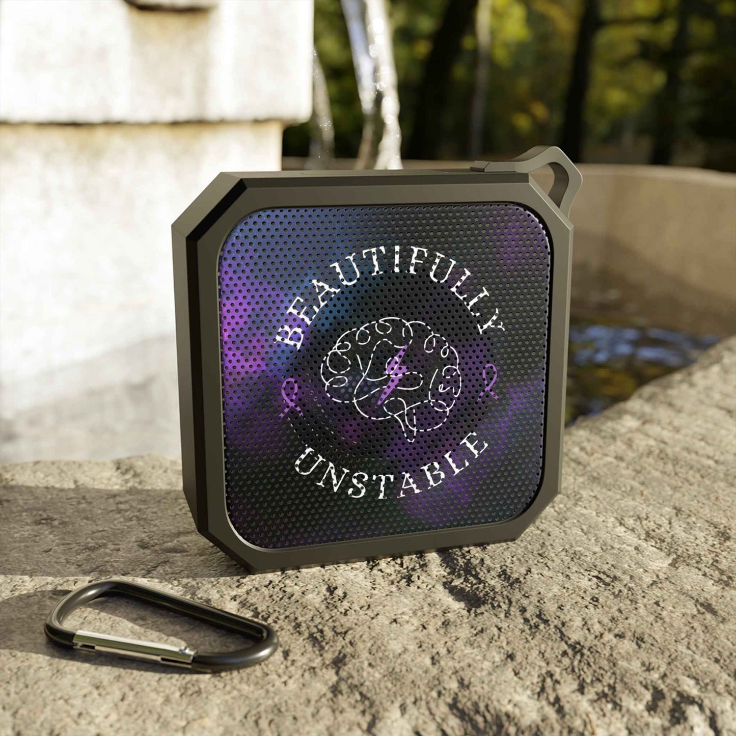 Beautifully Unstable Epilepsy Awareness Bluetooth Speaker
