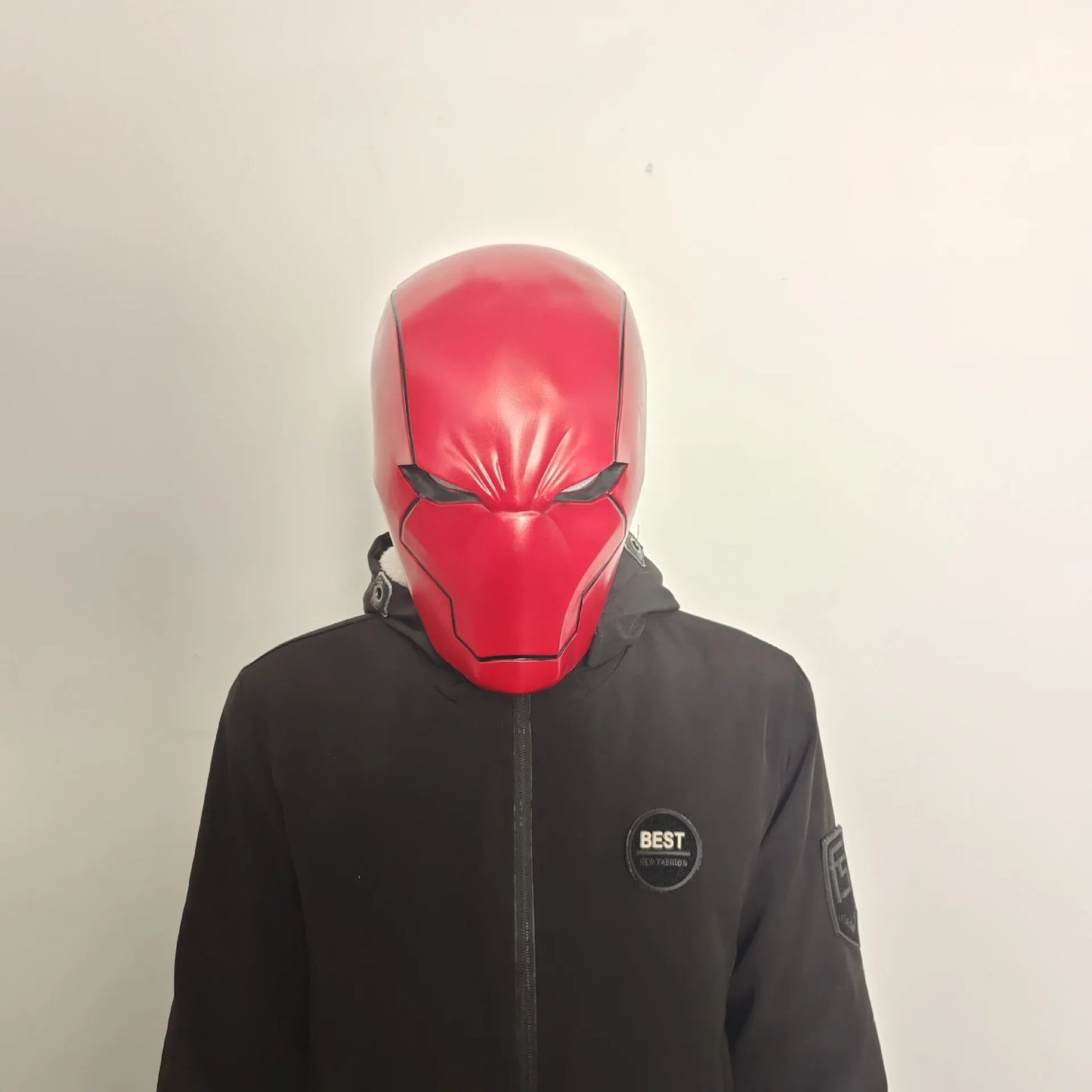 Movie Cosplay Red Hood Mask Arkham Knight The Dark Knight Masks Helmet Man Full Head Cosplay Prop Halloween Fancy Party Headwear - Korvel
