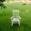 Premium White Balcony Porch Rocking Chair