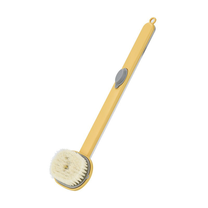 Long Handled Shower Massage Brush with Soft Bristles