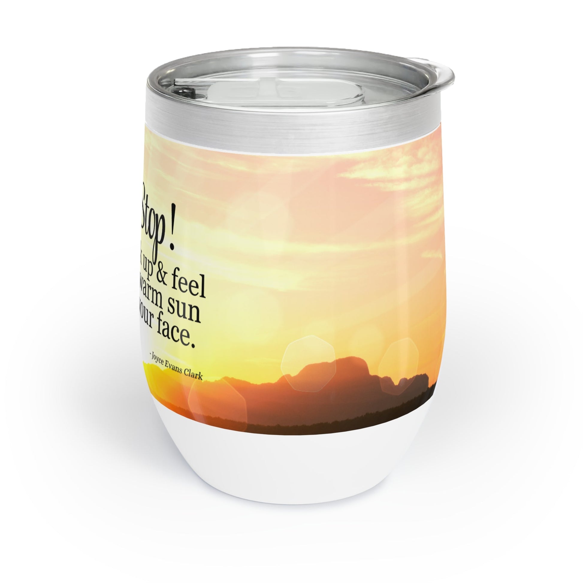Chill & Sip Stainless Steel Wine Tumbler - Korvel