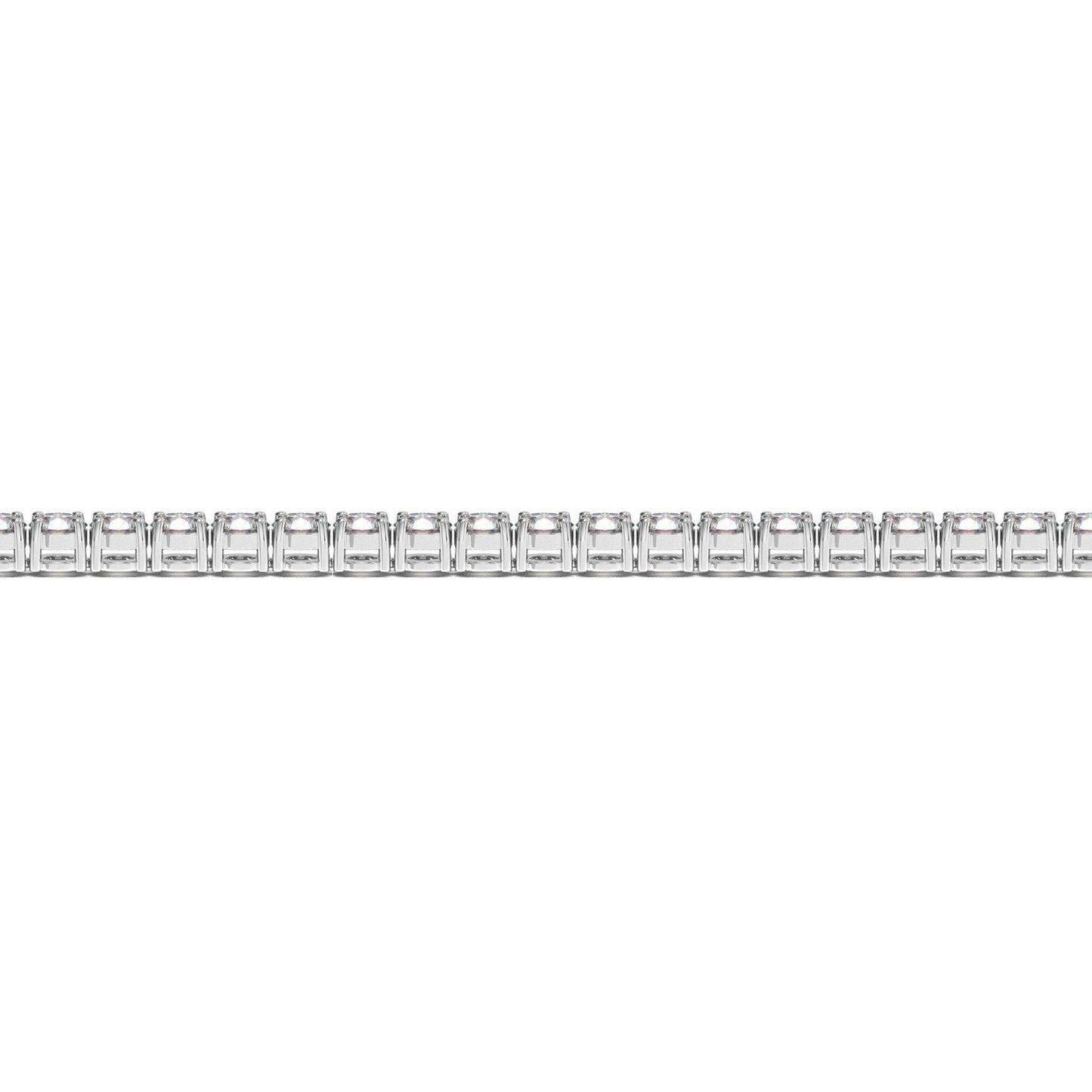 Lab Grown Diamond Tennis Bracelet in 14k White Gold