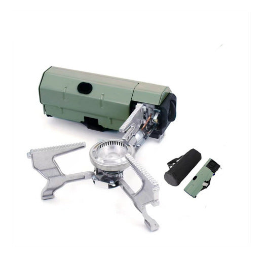 Folding Card Stove Outdoor Camping Picnic Gas Stove Portable Hotpot Stove Tea Cooker - Korvel