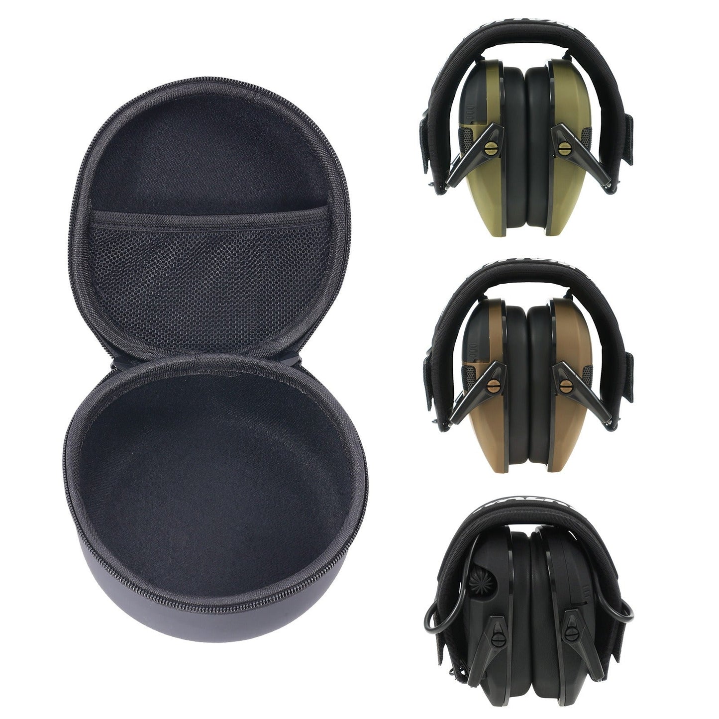 Tactical Hunting Electronic Shooting Earmuffs Anti-noise Headset Sound Amplification Impact Hearing Protection Headphone - Korvel