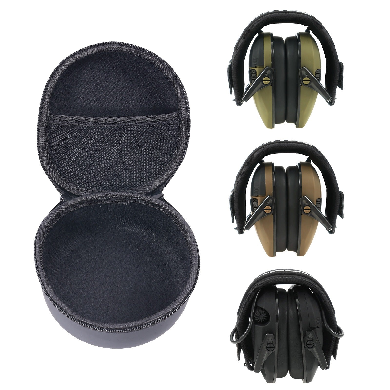 Tactical Hunting Electronic Shooting Earmuffs Anti-noise Headset Sound Amplification Impact Hearing Protection Headphone - Korvel