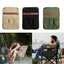 Outdoor chair armrest hanging bag Outdoor camping side multifunctional storage bag - Korvel