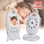 VB601 Baby Monitor 2 inch BeBe Baba Electronic Babysitter Radio Video Nanny Camera Night Vision Temperature Monitoring 8 Lullaby - Korvel
