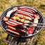 BBQ Usage Turning Tongs BBQ Sausage Turning Tong - Korvel