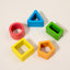 Geometric shape column matching assembly for children's enlightenment, boys and girls' early education puzzle toys, building blocks - Korvel