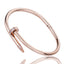 Diamond titanium steel bracelet for women, light luxury, non fading card home nail bracelet - Korvel