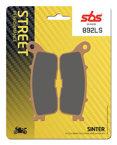 Plaquettes de frein arrière SBS Sintered Street Excel 892LS
