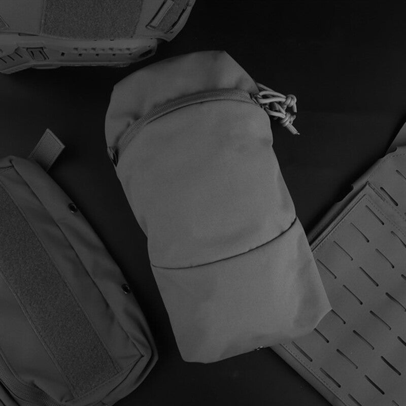 Tactical MOLLE Cylindrical Bag - 1.5L for Versatile Use