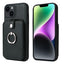Suitable for iPhone 14 wallet phone case  Apple 13 Promax flip cover protective case accordion card insertion phone leather case - Korvel