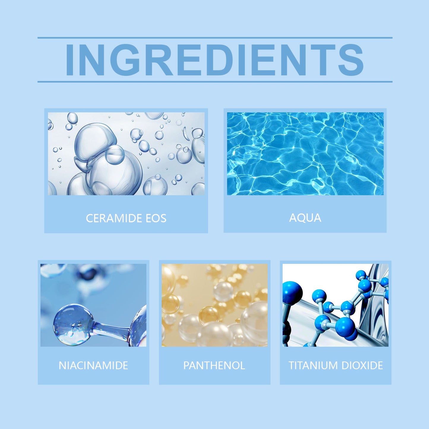 Ceramide Protective Cream, Refreshing And Moisturizing In Summer, Protects Skin, Restores Uv Isolation And Prevents Sweat - Korvel