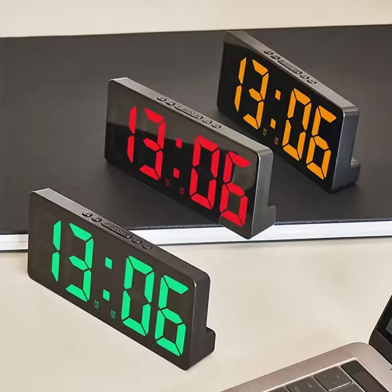 Multifunctional LED Digital Alarm Clock with Nightlight