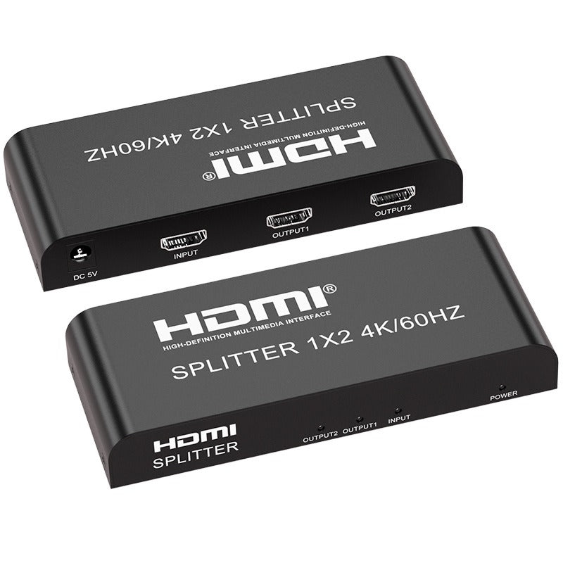 Premium 1x2 HDMI Distributor for 4K60HZ Video Output