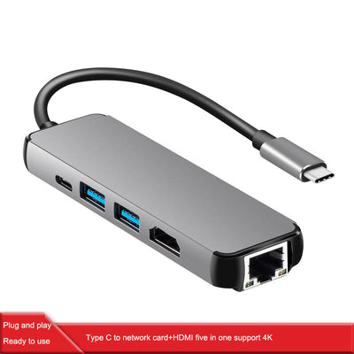 Premium Type C Docking Station with HDMI and Ethernet