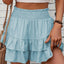 Smocked Layered Shorts - Korvel