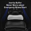 Baseus Adjustable PU Leather Car Neck Pillow with Memory Foam