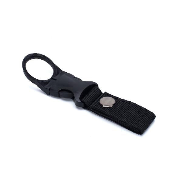 Nylon Molle Webbing Water Bottle Carabiner Belt Backpack Hanger Hook Outdoor Buckle Hook Holder Tool - Korvel