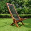 folding roping wood chair - Korvel