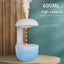 600ml Water Drop Humidifier Essential Oil Aromatherapy Diffuser Home Office Desktop Mute Ultrasonic Sprayer - Korvel