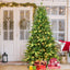 7FT PE&PVC Prelit Christmas Tree - Korvel