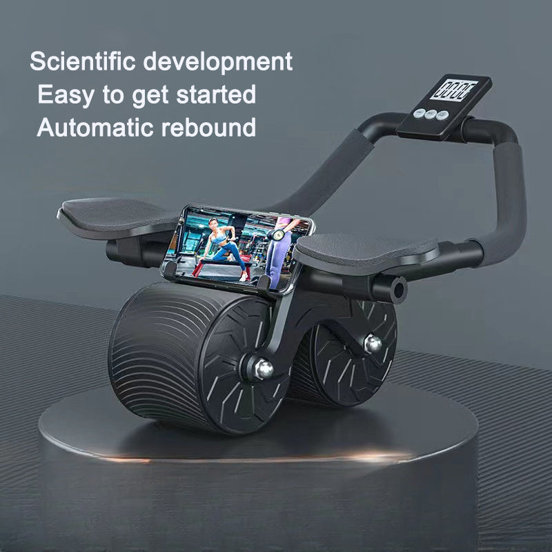 Premium Automatic Abdominal Wheel with Elbow Support
