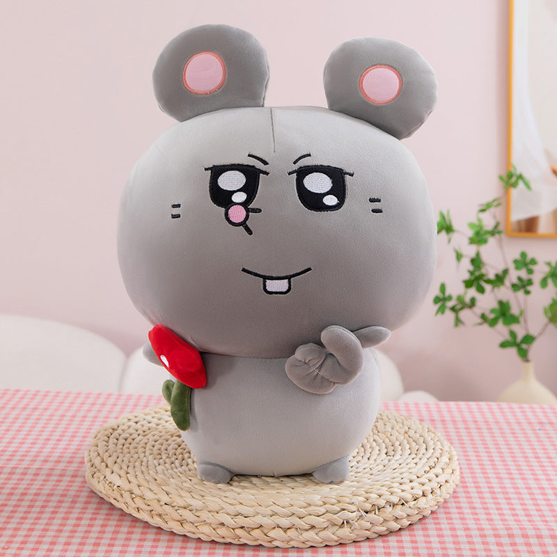 Muñeca de Peluche Meiji Mouse - Estilo Mochila Grande