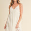 Ruched Plunge Mini Cami Dress for Women - Chic & Flattering