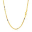 Chaîne classique en or jaune 14K de 1,6 mm