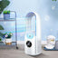 Premium Six-Speed Silent AC Cooling Fan - Portable & Bladeless