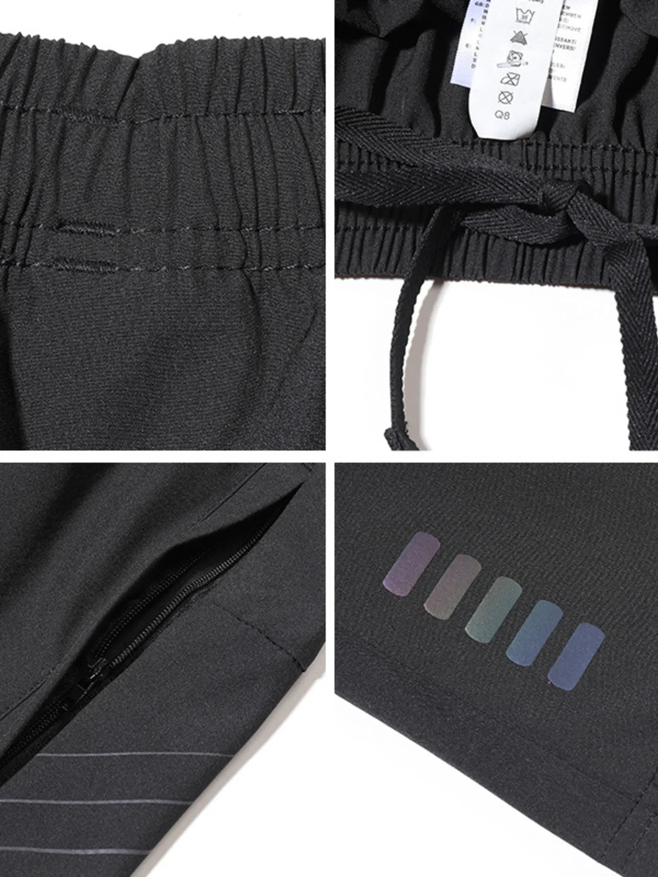 Pantalones Cortos de Entrenamiento Activo de Talla Grande para Hombre con Cinta Ajustable