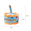 Pet Toy Birthday Cake Celebration Play Doll for Dogs with Sound and Chew Function Small Cake - Korvel