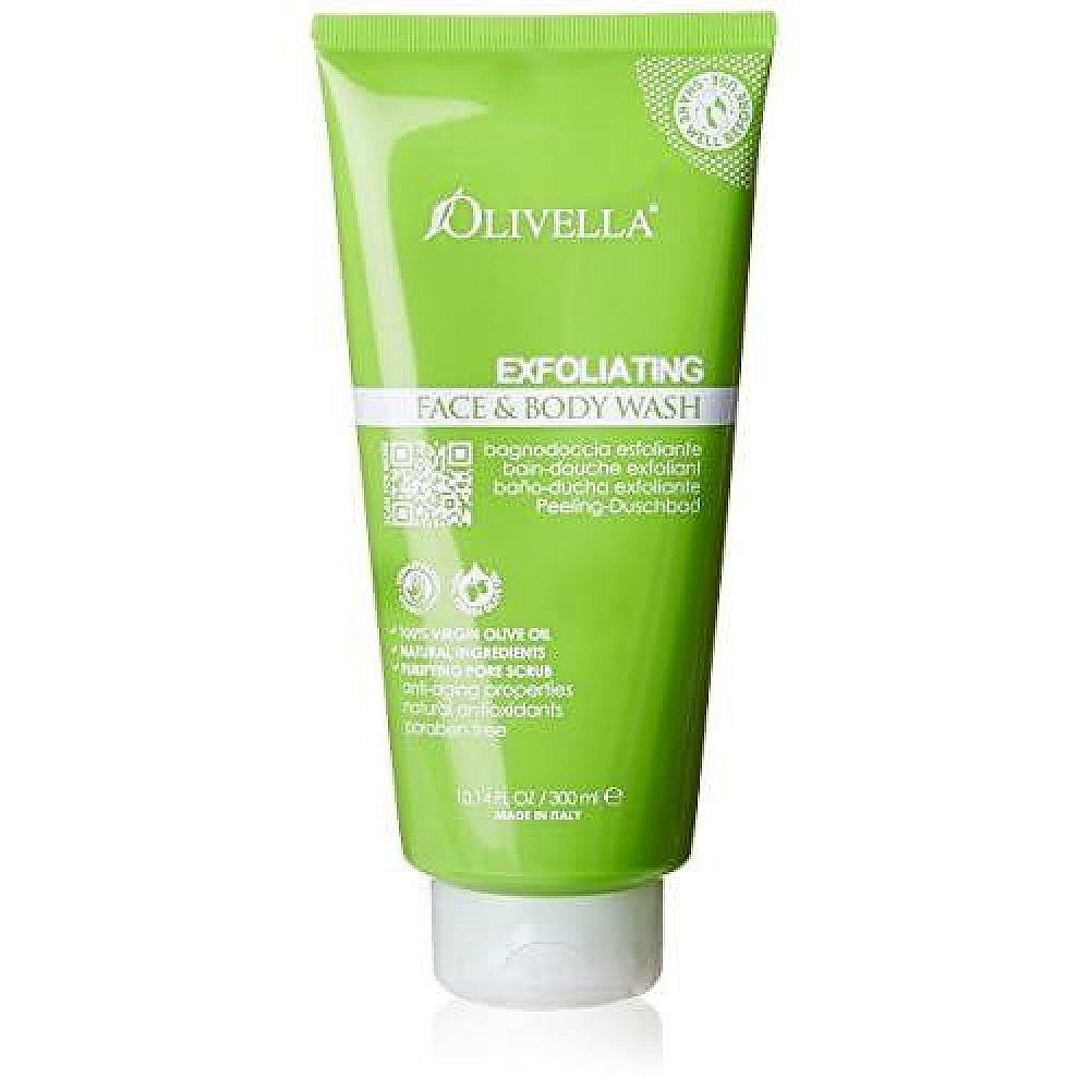 Olivella Exfoliating Face & Body Wash - 10.14 Oz